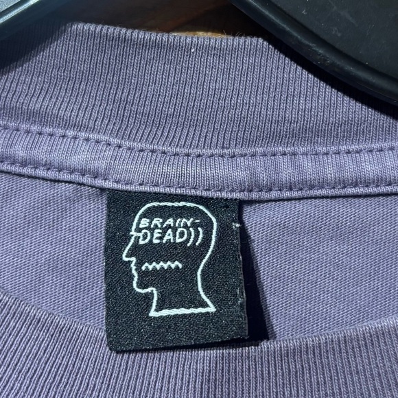 Brain Dead Ants Purple Graphic Long Sleeve T-Shirt Men’s Small - Picture 2 of 9